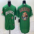 2023 World Cup Mexico blank green majestic baseball jerseys 20