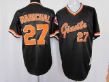 San Francisco Giants 27 MARICHAL black MLB Jerseys