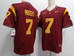 USC Trojans #7 Miller Moss red Color Replica Jersey-XST