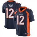 Denver Broncos #12 Lynch Nike blue Color Rush Limited Jerseys