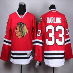 Scott Darling jersey #33 red Chicago Blackhawks Jersey