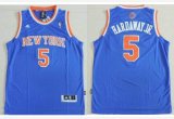 New York Knicks 5 Tim Hardaway Jr Revolution 30 Swingman New Blue nba Jerseys