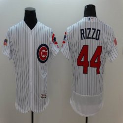 2016 Chicago Cubs Anthony Rizzo #44 white Flexbase Authentic Collection Jersey(1)