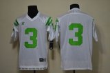 ncaa Notre Dame Fighting Irish #3 white jersey