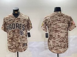 San Diego Padres camo nike majestic baseball Jersey-BD 01