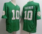 Notre Dame Fighting Irish #10 Sam Hartman green college football jerseys-XST