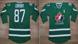 nhl 87 SIDNEY CROSBY Green Jersey