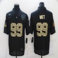 Nike Houston Texans #99 J.J. Watt camo black Salute To Service Limited Jersey-BD