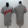 2016 Kansas City Royals blank gray Flexbase Authentic Collection Jersey