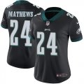 Women Nike Philadelphia Eagles #24 Ryan Mathews black Color Rush Limited Jersey