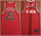 Paris Saint-Germain club #23 Jordan red nba jersey