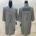 Nike Philadelphia Eagles #7 Haason Reddick gray Color Rush Limited Jersey