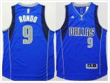 Dallas Mavericks #9 Rajon Rondo blue Swingman nba jerseys