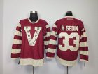 2013 Vancouver Canucks #33 H.SEDIN Red NHL Jerseys