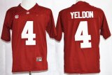 2015 Nike Alabama Crimson Tide #4 Yeldon College Football Playoff Sugar Bowl Special Event Jersey - Red