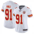 Women Nike Kansas City Chiefs #19 Joe Montana white Color Rush Limited Jerseys