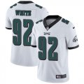 nike Philadelphia Eagles #92 White white Color Rush Limited Jersey