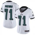 Women Nike Philadelphia Eagles #71 Jason Peters white Color Rush Limited Jersey