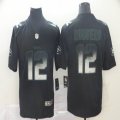 Nike Green Bay Packers #12 Aaron Rodgers black Color Rush Limited Jersey Fireworks version