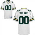 Green Bay Packers Customized Personalized Premier White Jerseys