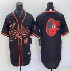 Nike Baltimore Orioles Blank black majestic baseball jersey Joint name-BD 06