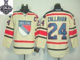 2014 stanley cup Rangers 24 Callahan White jerseys