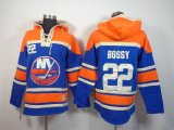 New York Islanders 22 Mike Bossy NHL Hooded Sweatshirt