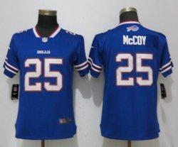 Women Nike Buffalo Bills #25 LeSean McCoy blue Color Rush Limited Jersey