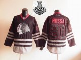 2013 NHL Stanley Cup Marian Hossa 81 Black Chicago Blackhawks Jersey