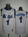 Orlando Magic #1 Penny Hardaway white nba jersey