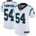 Women Panthers #54 Shaq Thompson white nike Color Rush Limited Jersey