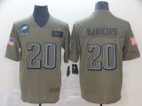 Philadelphia Eagles #20 Brian Dawkins Nike Camo 2019 Salute to Service Retired Limited Jersey