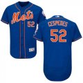 New York Mets #52 Yoenis Cespedes Blue baseball Jerseys-1