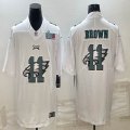 2023 NFL Super Bowl Philadelphia Eagles #11 Carson A.J. Brown white Color Rush Limited Jersey-BD