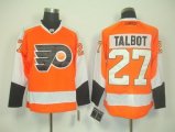 Philadelphia Flyers 27 TALBOT orange nhl jersey