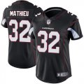 Women Cardinals #32 Tyrann Mathieu black nike Color Rush Limited Jersey