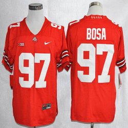 Ohio State Buckeyes #97 Bosa Nike 2015-2016 College Football Jersey - Red