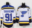 Adidas St.Louis Blues #91 Vladimir Tarasenko white NHL hockey