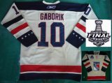 2014 stanley cup Rangers #10 Gaberik White jerseys