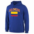 2018 World cup Colombia Fanatics Branded True Colors Pullover Hoodie - Royal