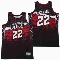 Martin Luther King High School Royals #22 Kawhi Leonard Black Jersey-SG