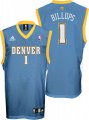 Denver Nuggets 1# BILLUPS blue jersey