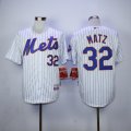 New York Mets #32 Steven Matz White Blue Strip MLB baseball Jerseys