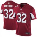 Arizona Cardinals #32 Tyrann Mathieu red nike Color Rush Limited Jersey