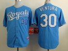 kansas city royals Yordano Ventura 30 SkyBlue mlb jersey