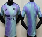 2024-2025 Arsenal Club thailand version green purple soccer jerseys second away