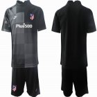 2021-2022 Atletico Madrid club black goalkeeper soccer jerseys