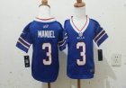 Nike Buffalo Bills EJ Manuel 3# Blue nfl children jerseys