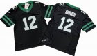 New York Jets 12# Joe Namath Nike Legacy Black Vapor F.U.S.E. Limited Jersey