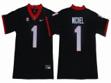 Alabama Crimson Tide #1 Michel black College Football Color Rush Limited Jersey